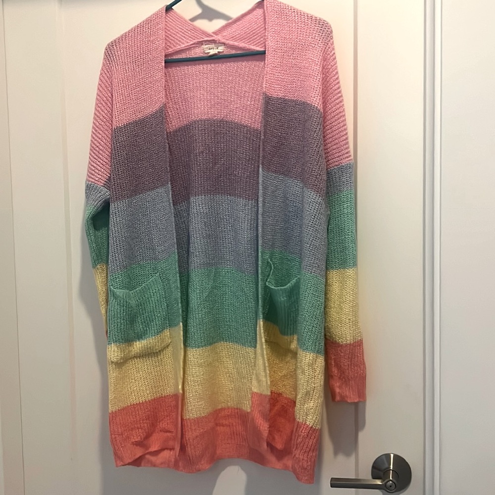 Pastel Rainbow Sweater